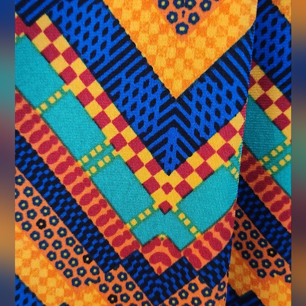 LULAROE XL pleated full SKIRT - Picture 2 of 4